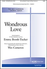 Wondrous Love SAB choral sheet music cover